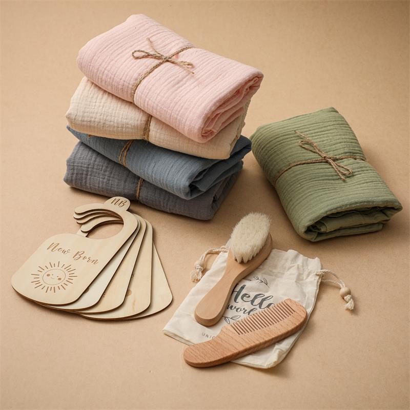 Baby Born Gift Set with Skin-friendly Towel and Brush