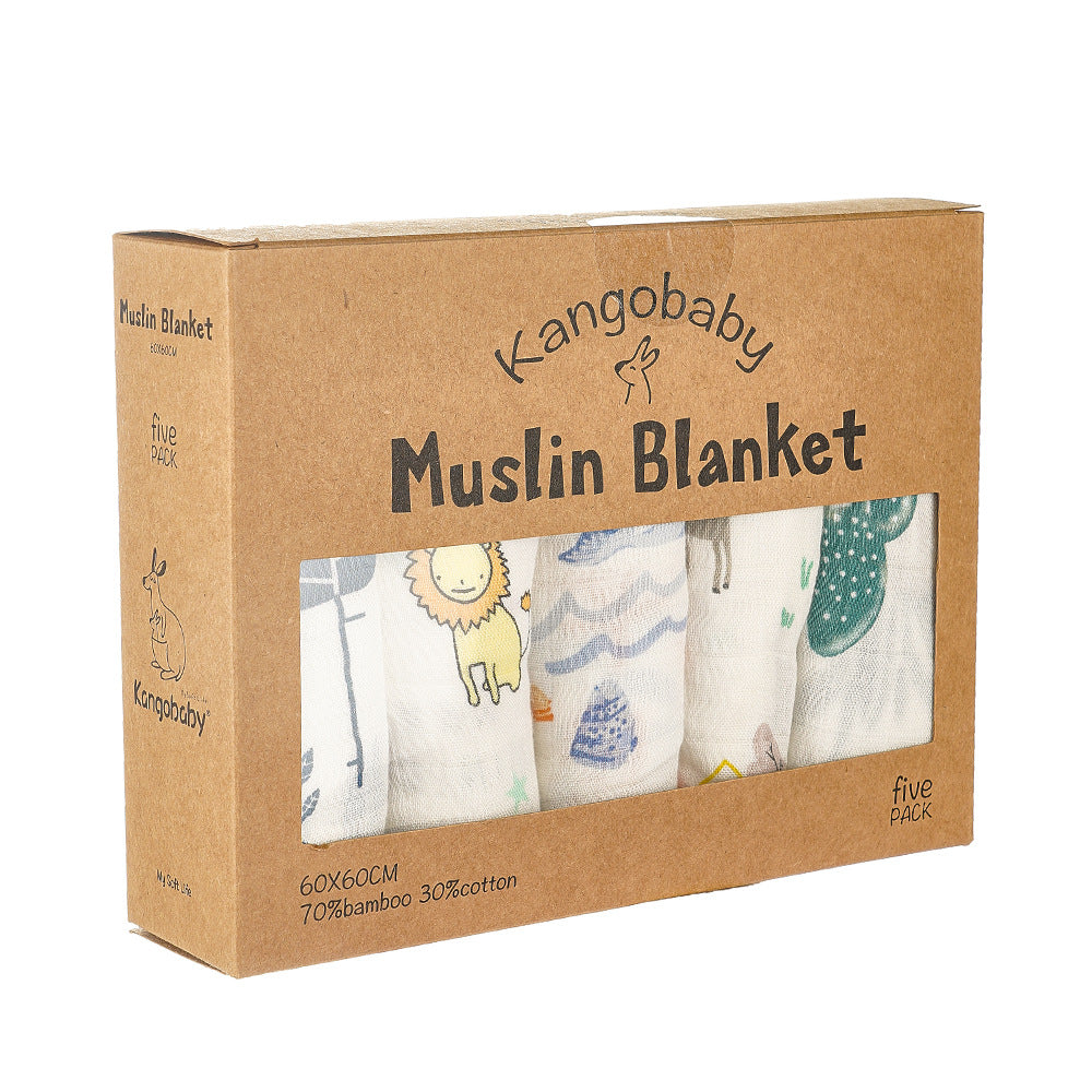 Gauze Baby Bib for Saliva Protection