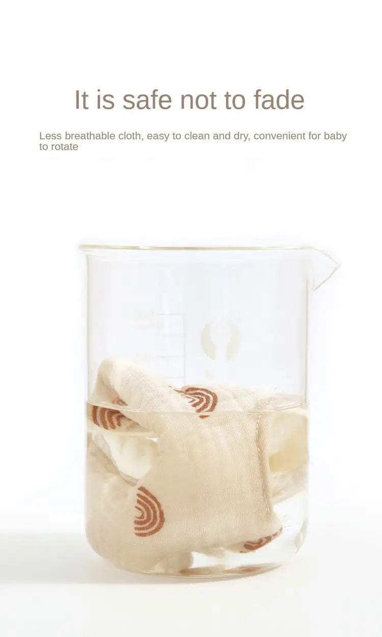 4 Layers Cotton Gauze Squares Towels for Newborns