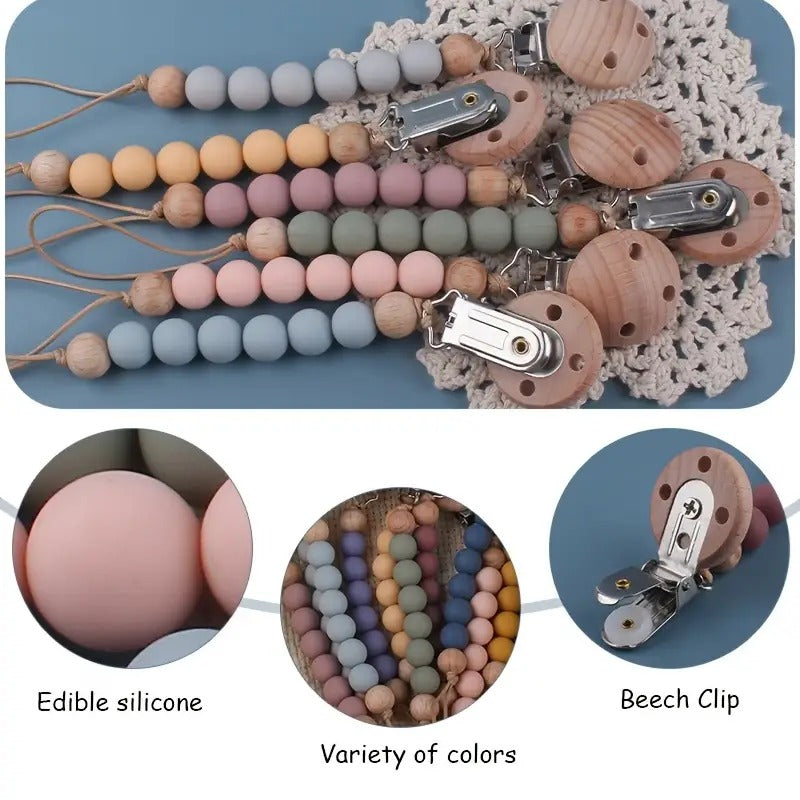 Beech Pacifier Clip to Keep Your Baby's Pacifier Safe